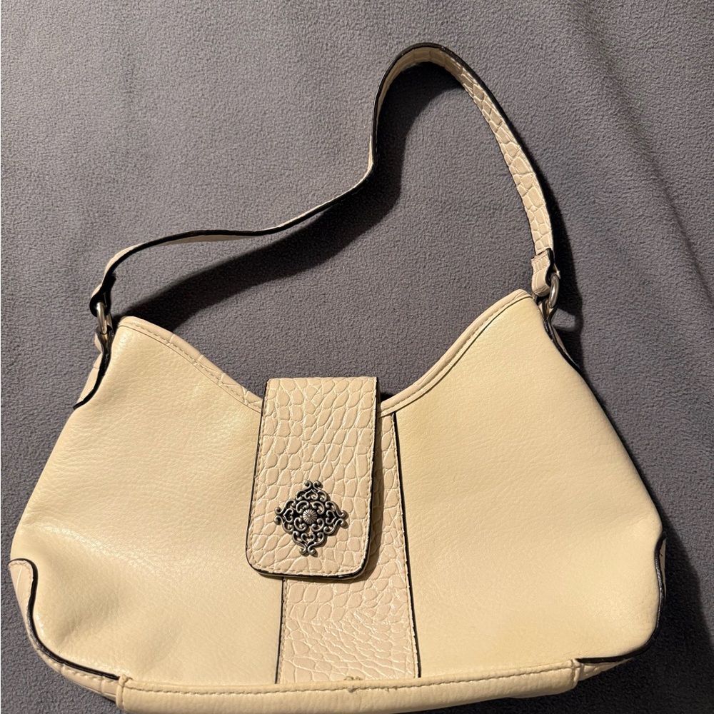 Elegant Cream Handbag
